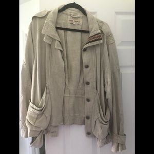 Free people Jayde Safari bomber jacket